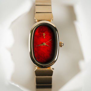 Anugraha Crimson Red - Gold